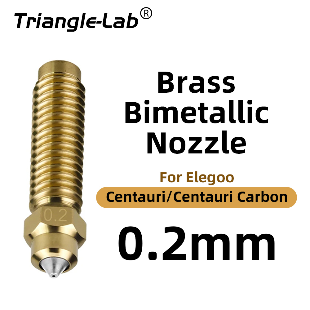 For Elegoo Centauri Brass Bimetallic Nozzle