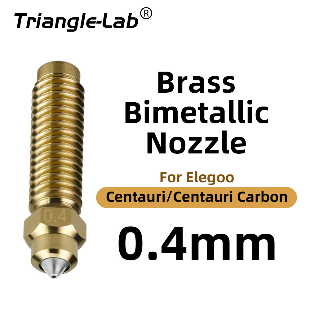 For Elegoo Centauri Brass Bimetallic Nozzle