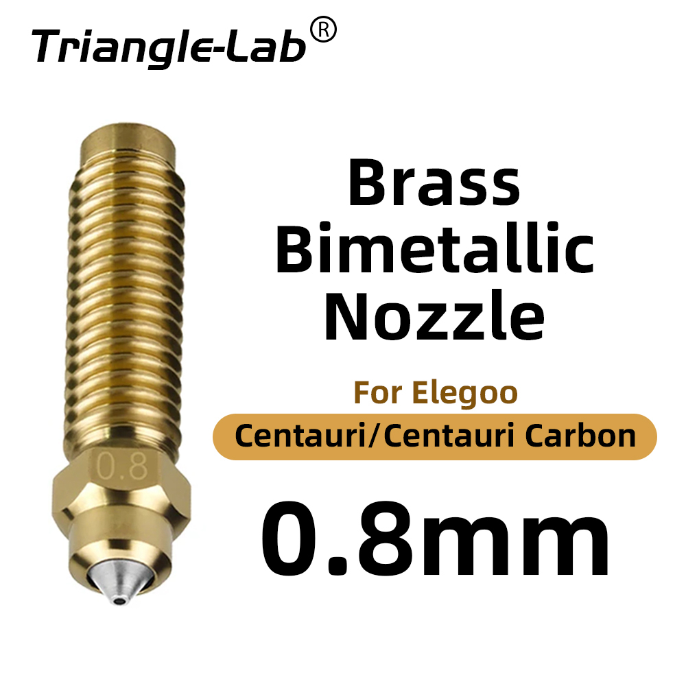 For Elegoo Centauri Brass Bimetallic Nozzle