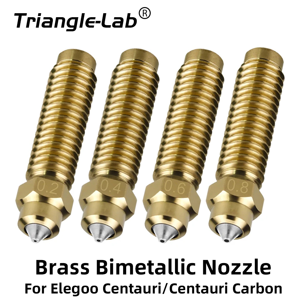 For Elegoo Centauri Brass Bimetallic Nozzle