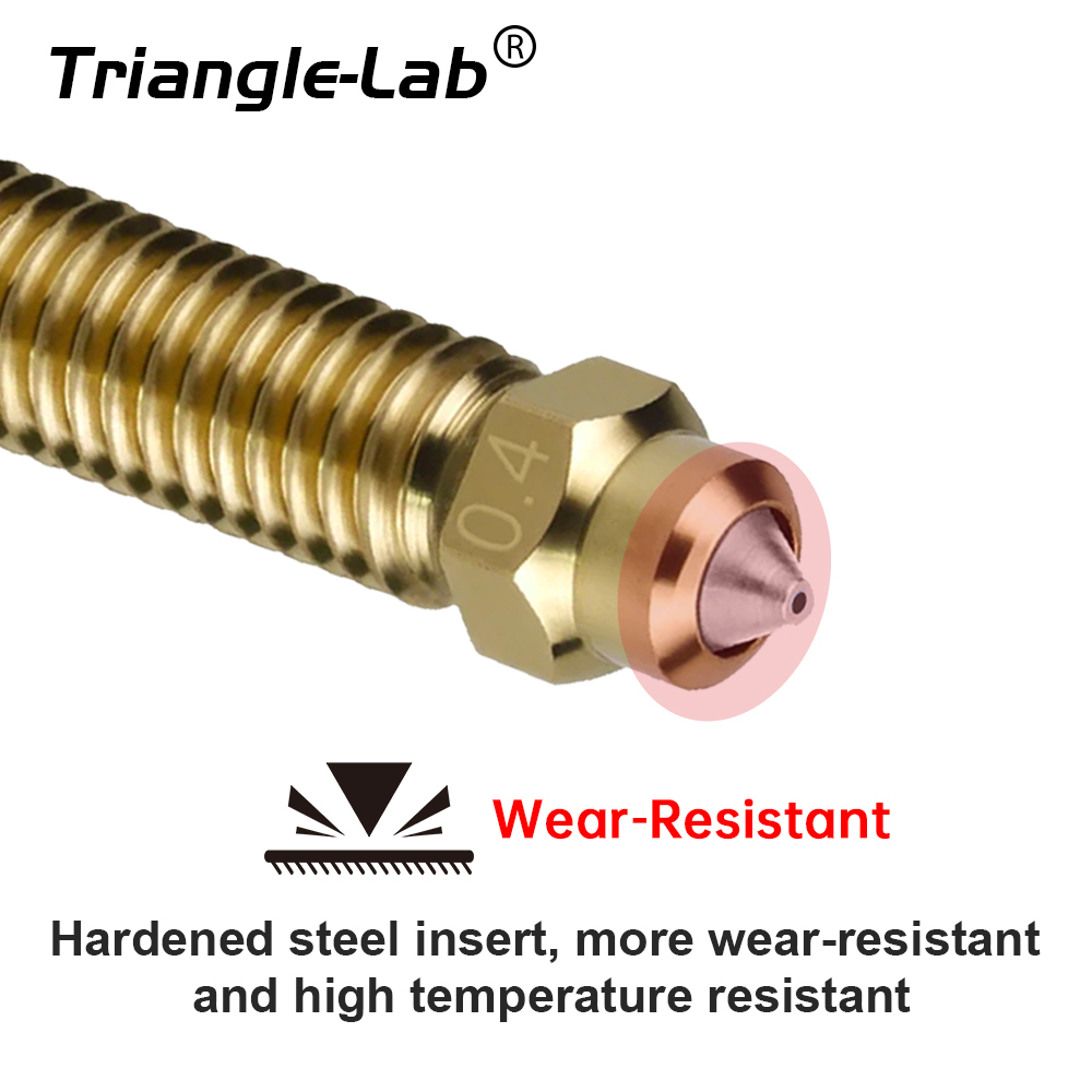 For Elegoo Centauri Brass Bimetallic Nozzle