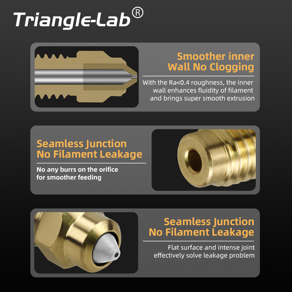 For Elegoo Centauri Brass Bimetallic Nozzle
