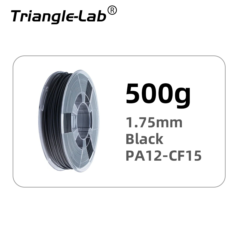 500g Black ULPA12 CF15 3D PRINTING filament