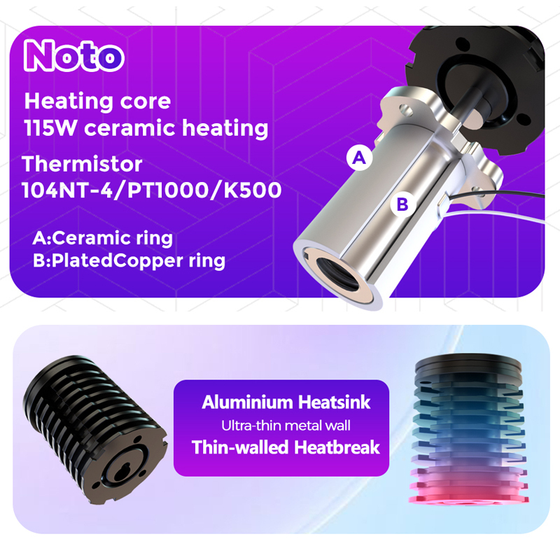 Rapido hotend K500
