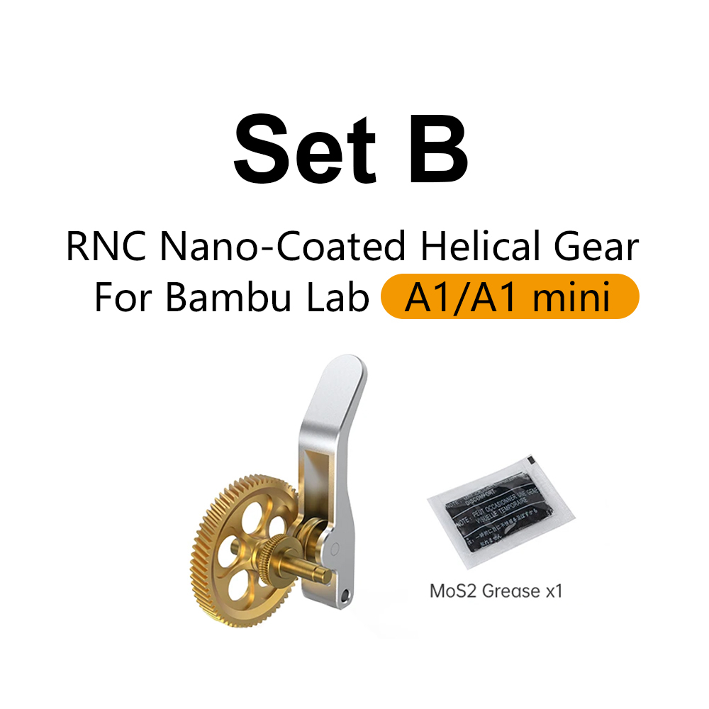 Extruder Gear For Bambu Lab P1P P1S X1C A1 A1 MINI Gear