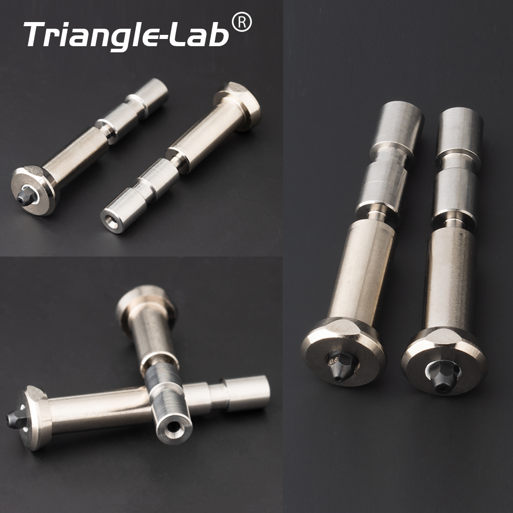One-piece Nozzles For Anycubic Cobra3 Max Titanium Alloy Throat Integrated Nozzle