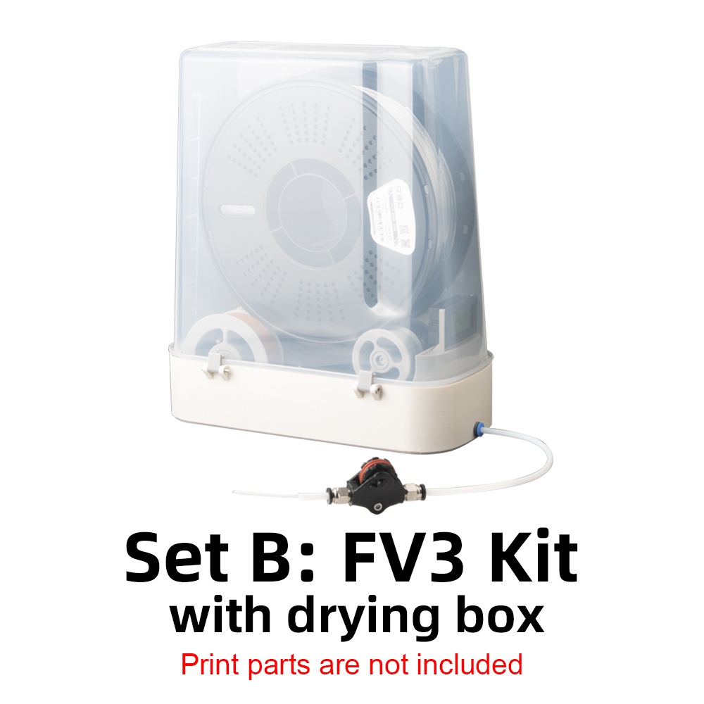 FV3 Full Kit  ERCF V2 4L dry box Enraged Rabbit Filamentalist Passive Rewinder