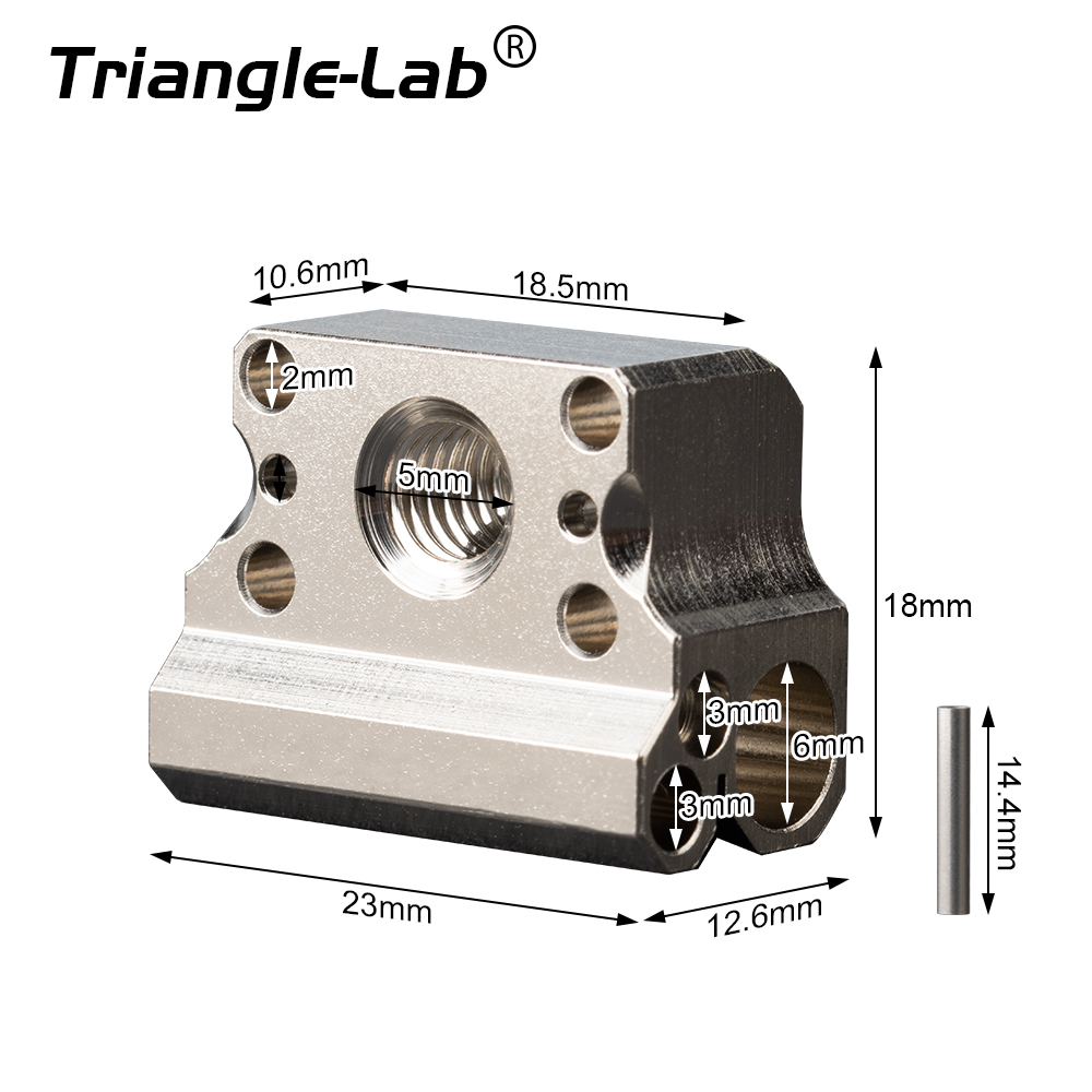 SF & HF Heatbreak / Heating block For Spider Hotend