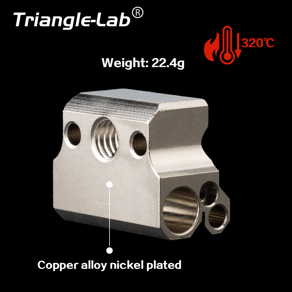 SF & HF Heatbreak / Heating block For Spider Hotend