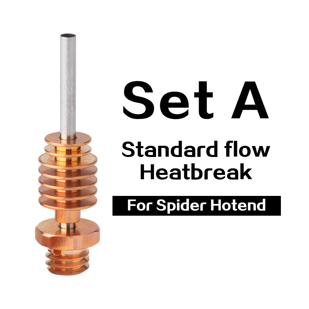SF & HF Heatbreak / Heating block For Spider Hotend