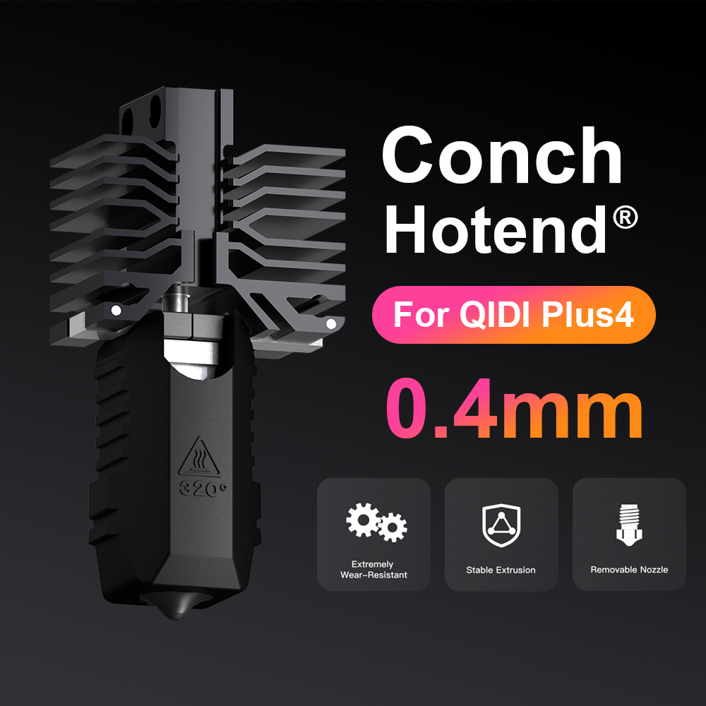 Trianglelab＆Phaetus Conch Hotend Perfect Fit for QIDI Plus4