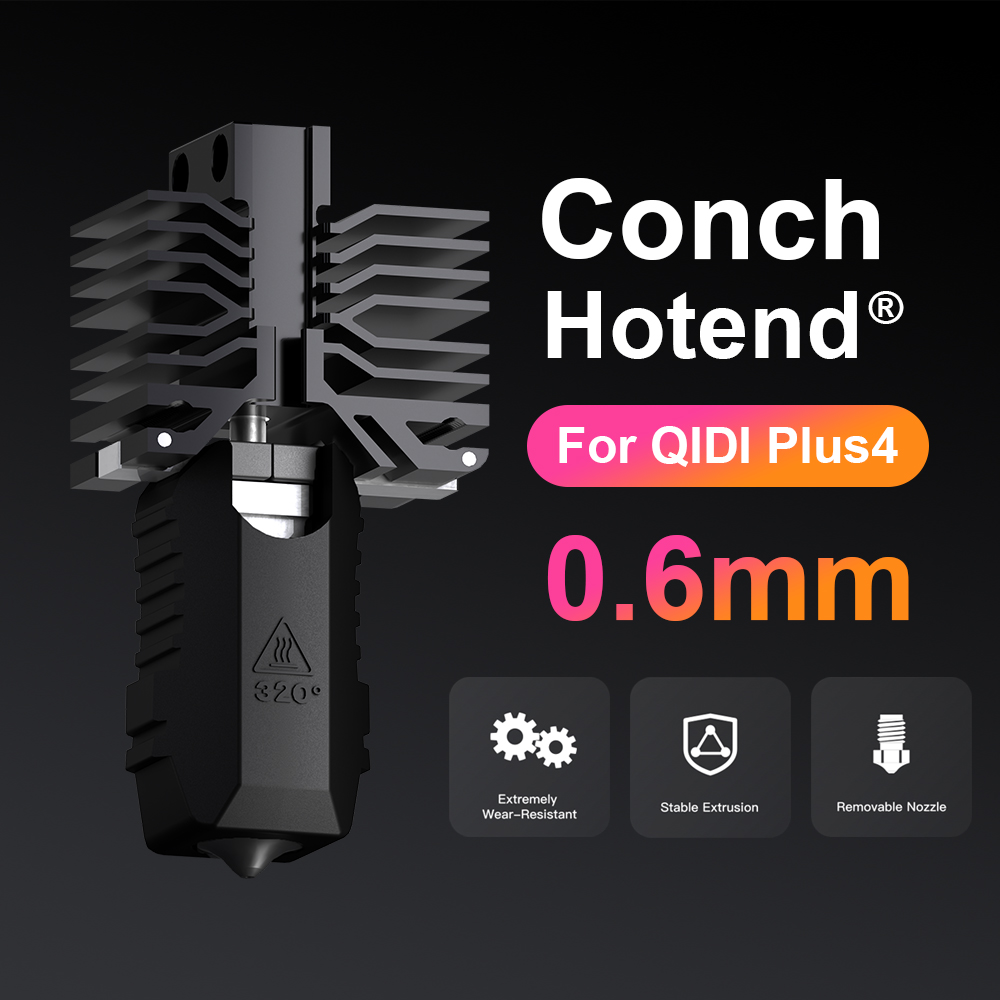 Trianglelab＆Phaetus Conch Hotend Perfect Fit for QIDI Plus4
