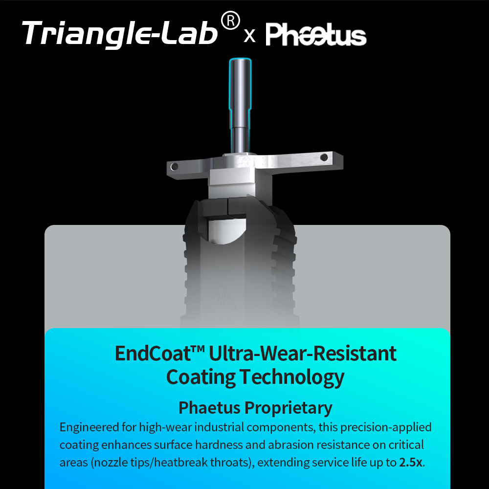 Trianglelab＆Phaetus Conch Hotend Perfect Fit for QIDI Plus4