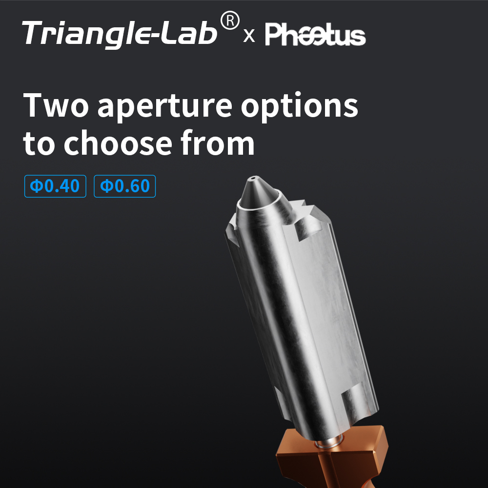 Trianglelab＆Phaetus Silicon Carbide Nozzle Perfect Fit for Flashforge AD5X