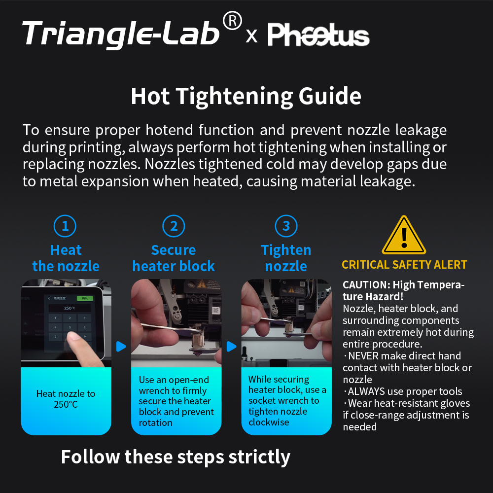 Trianglelab＆Phaetus Conch Hotend Perfect Fit for H2D/A1/A1 mini