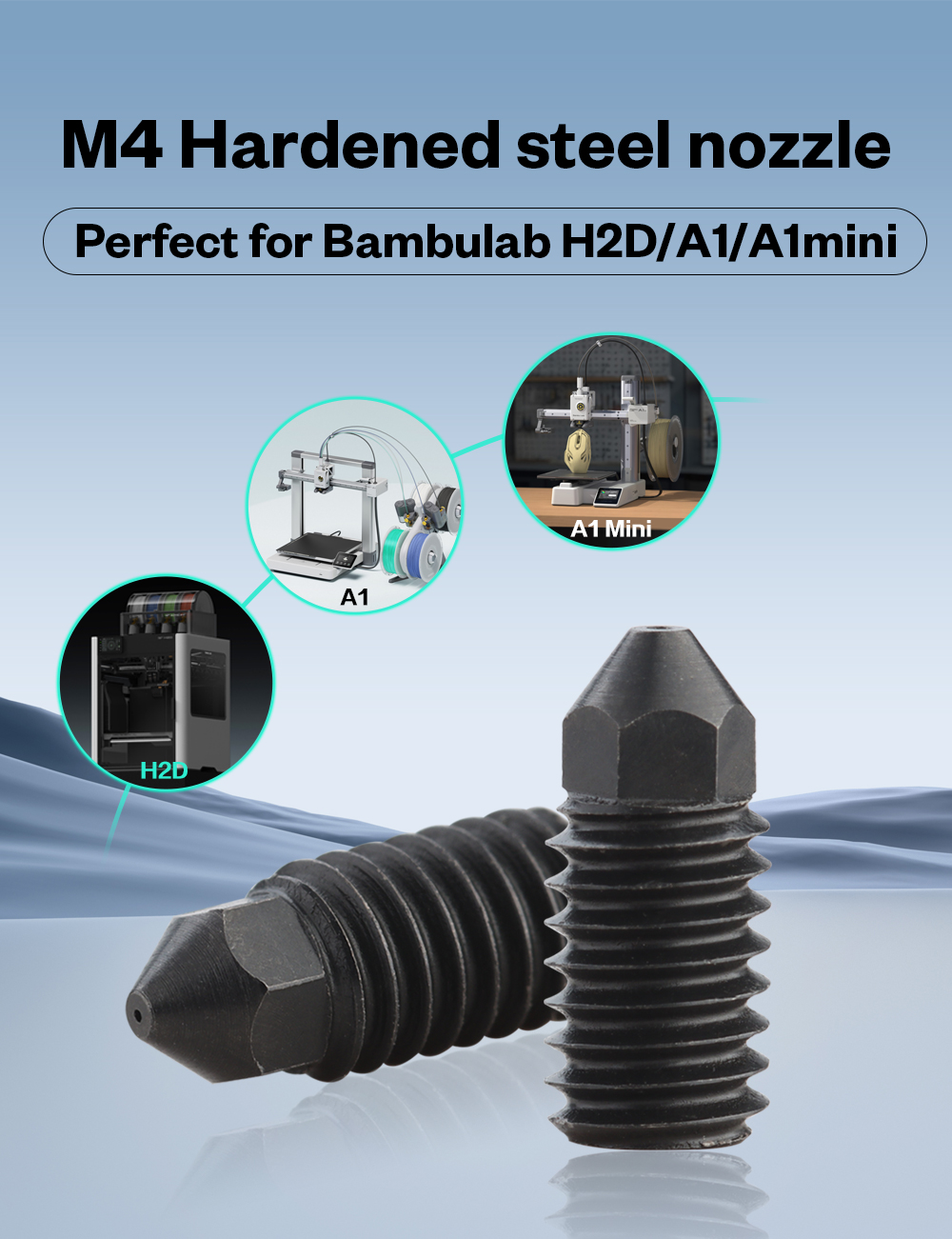 TZ A1 MINI Hardened Steel nozzle