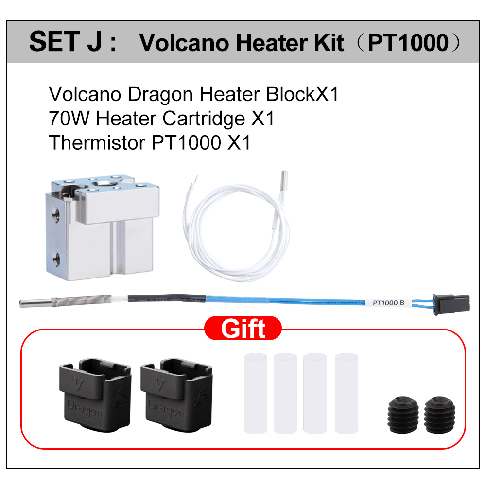 Dragon Ace Hotend Parts KIT