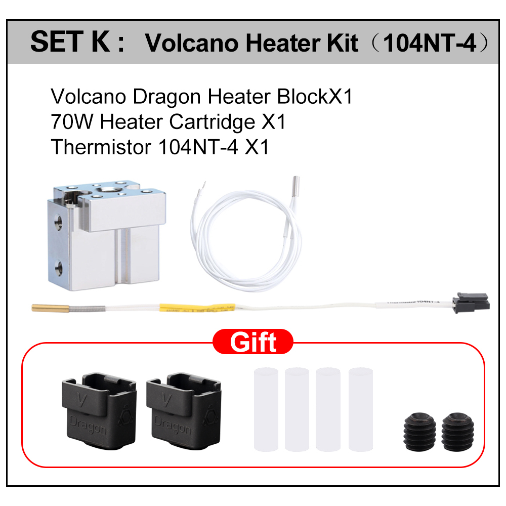 Dragon Ace Hotend Parts KIT