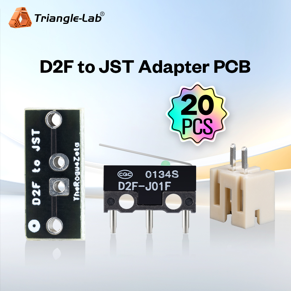 20 PCS D2F to JST adapter PCB