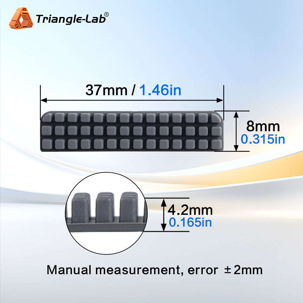 Silicone Brushes for A1 / Voron / Prusa Core one