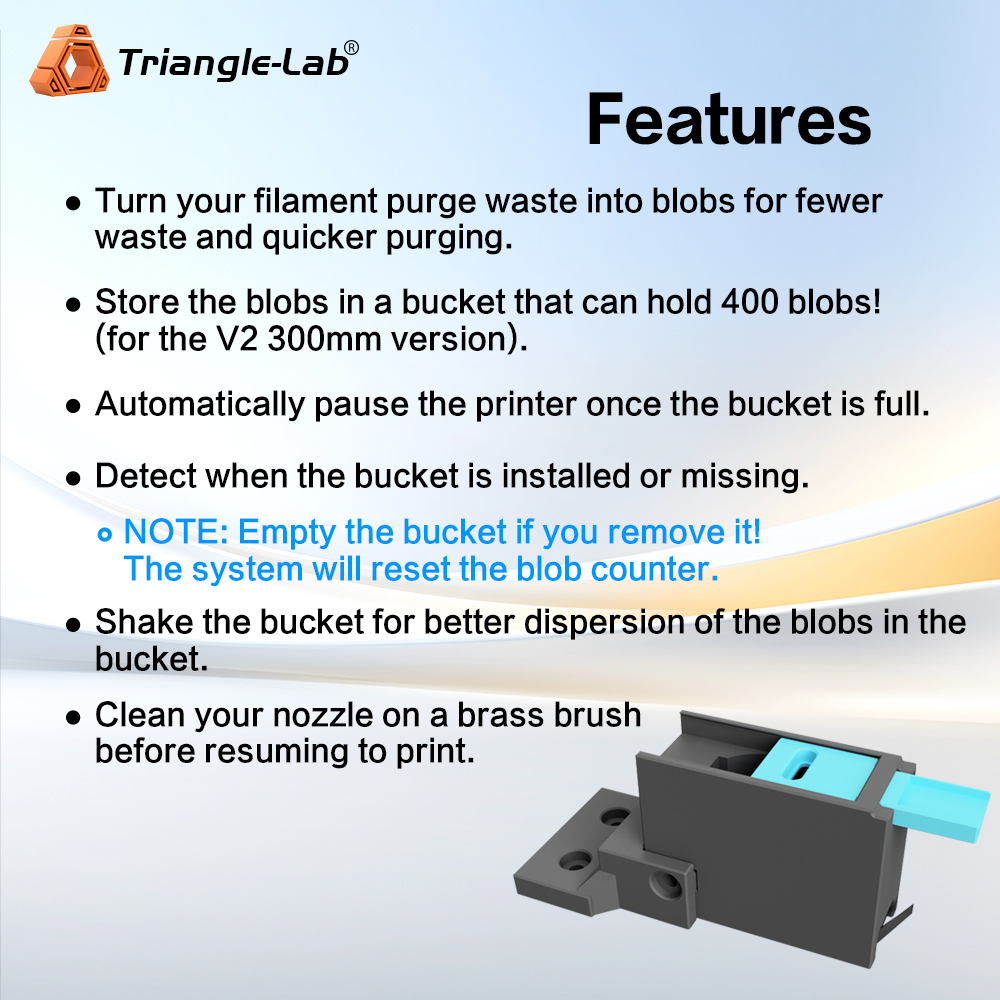 Voron Blobifier Extrusion Waste Collector
