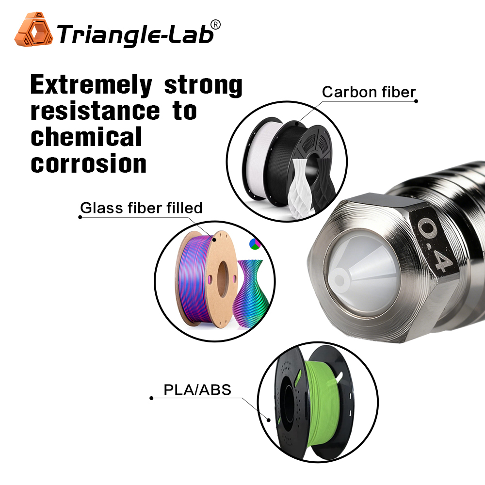 V6 Volcano TZ K1C K2 Zirconia ceramic tip nozzle