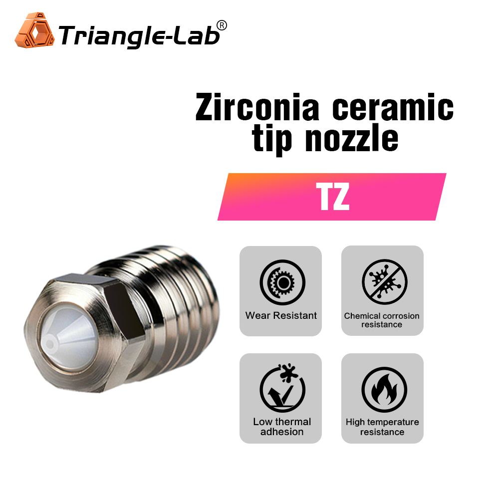 V6 Volcano TZ K1C K2 Zirconia ceramic tip nozzle