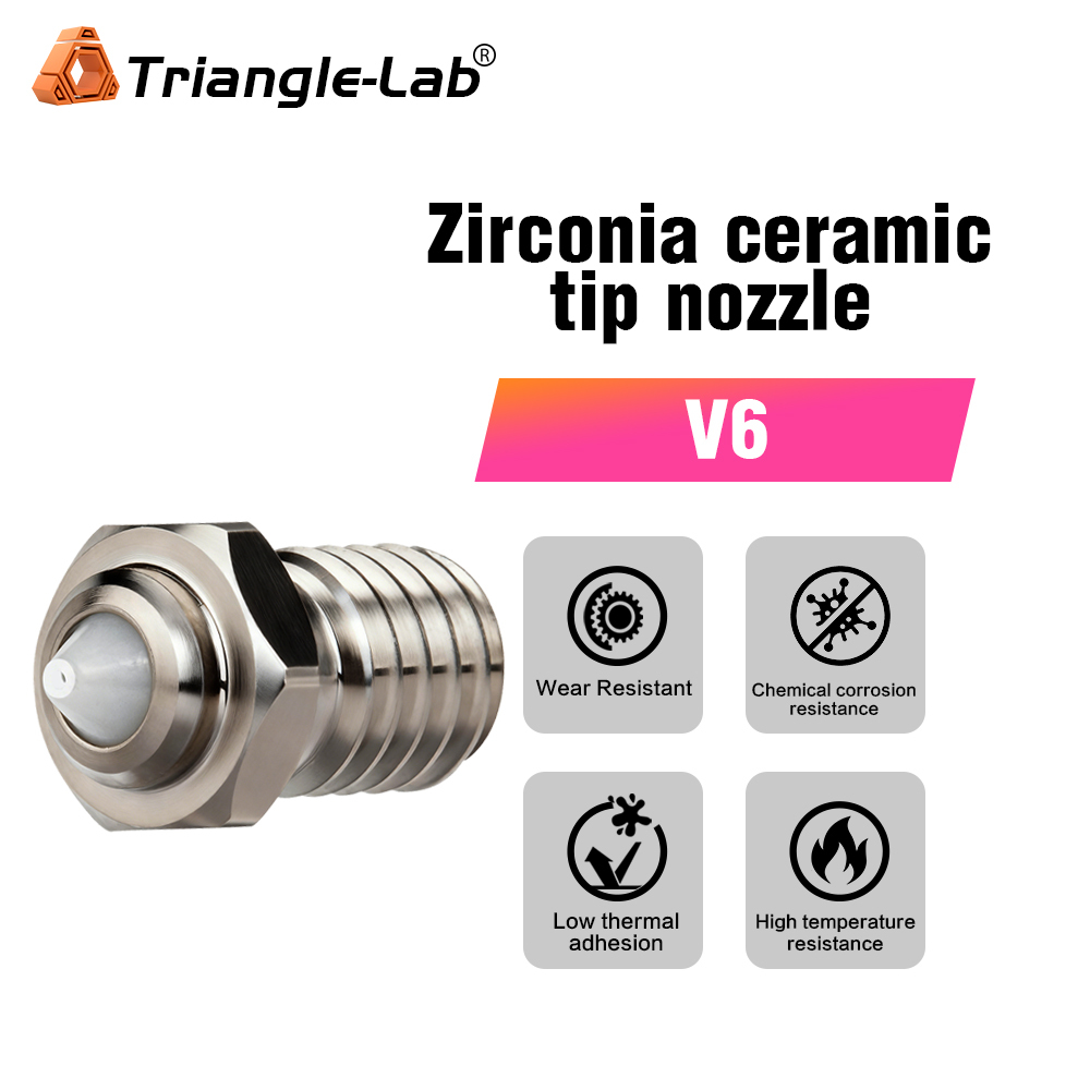 V6 Volcano TZ K1C K2 Zirconia ceramic tip nozzle