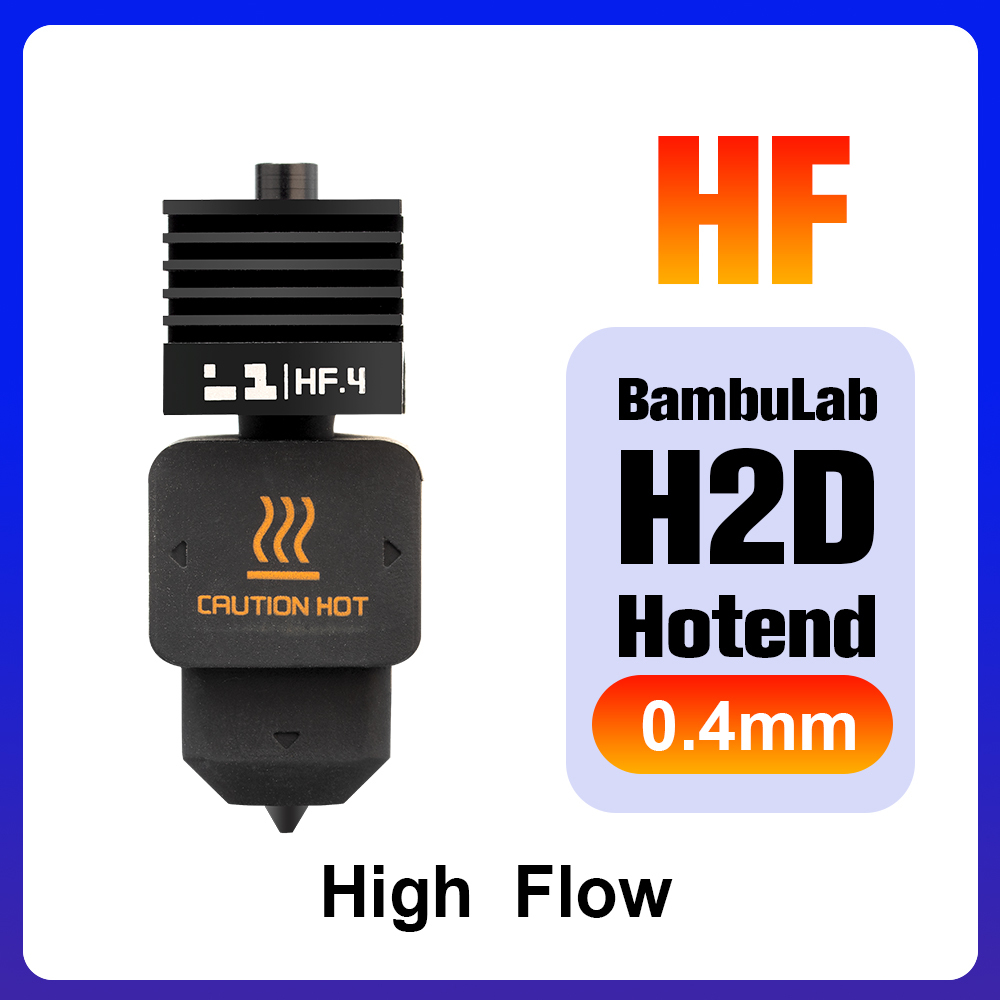HF/SF 0.4mm Bambu Lab H2D Assembly Hotend Kit