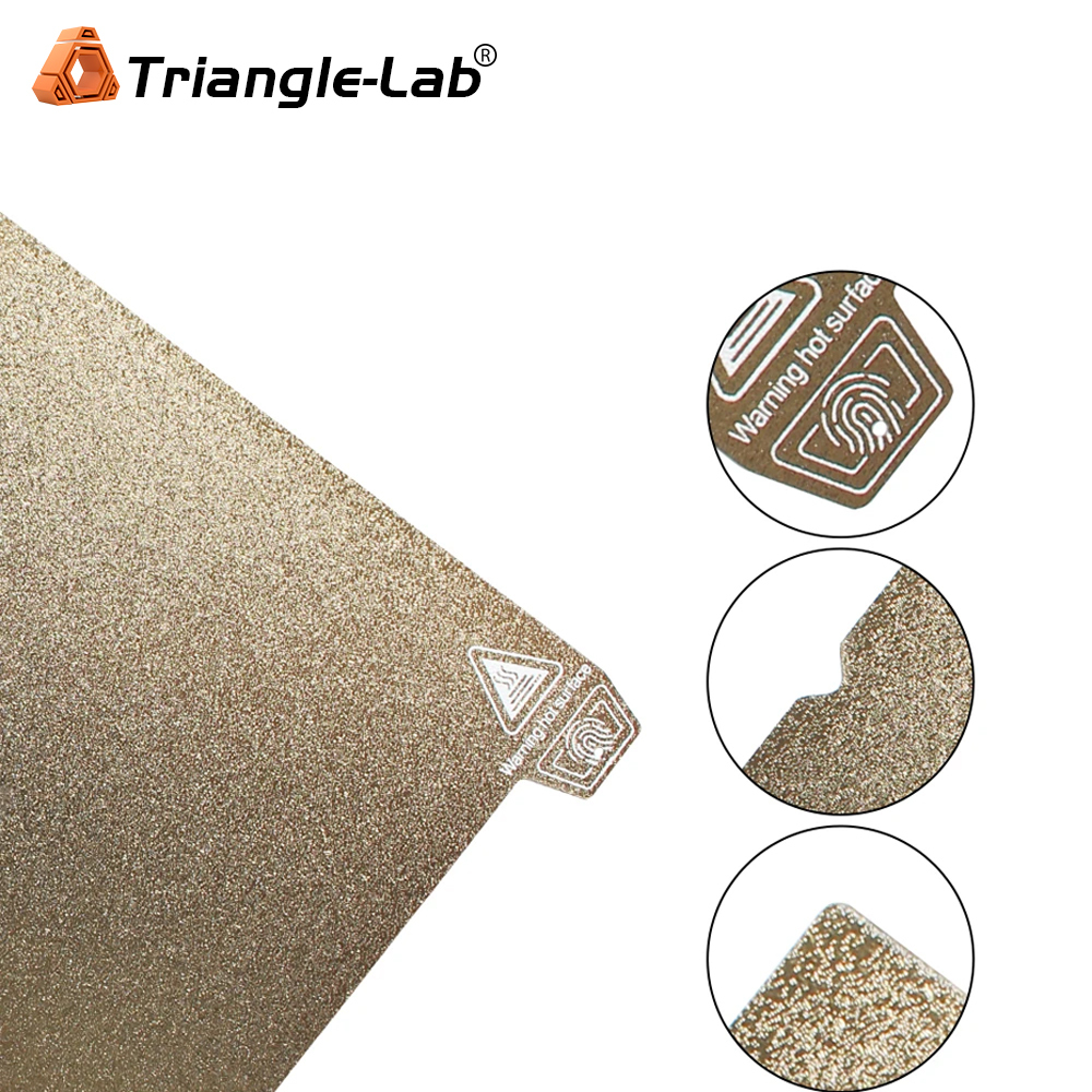 Textured PEI Spring Steel Sheet 235x235mm