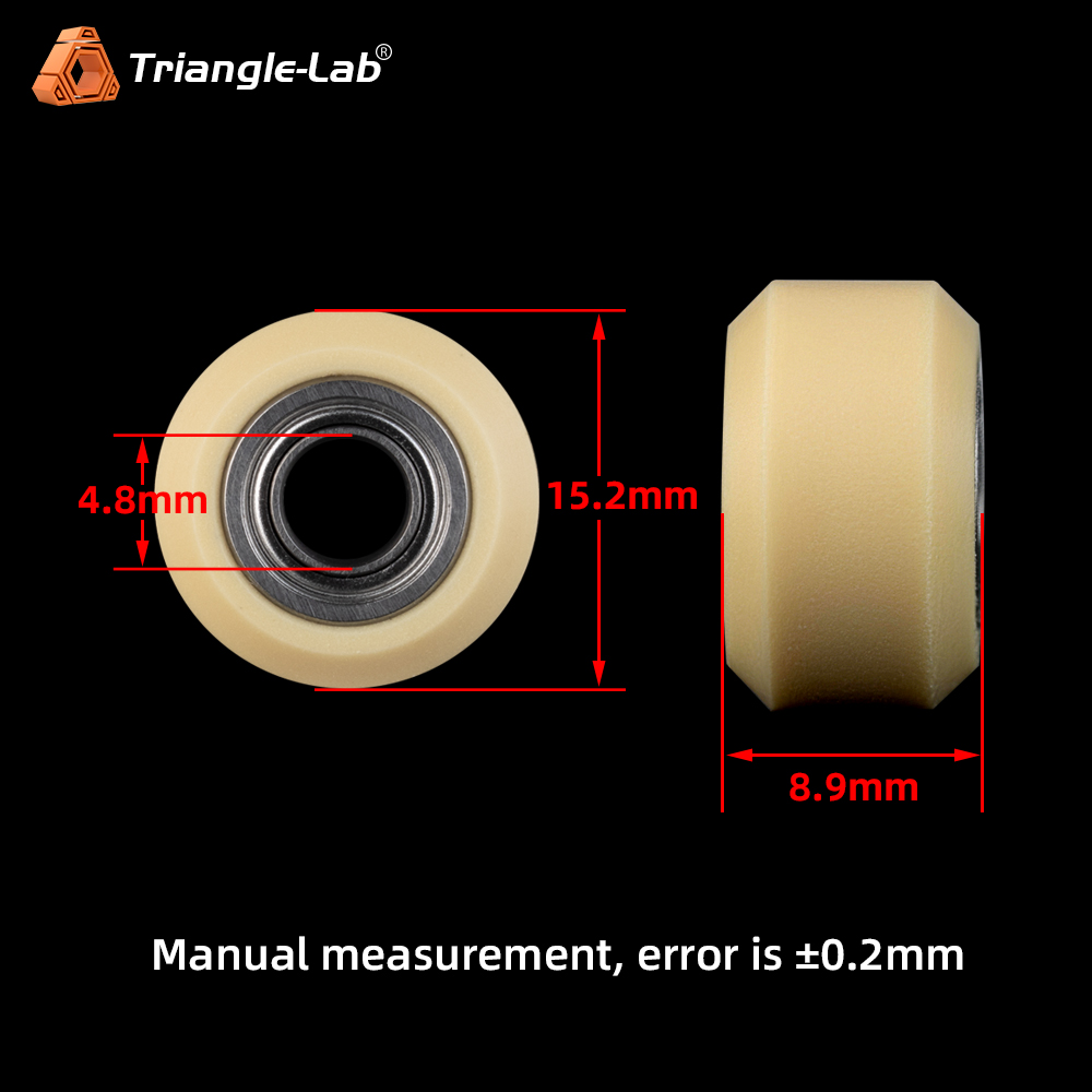 Micro V Wheel For Mini V gantry slide plate