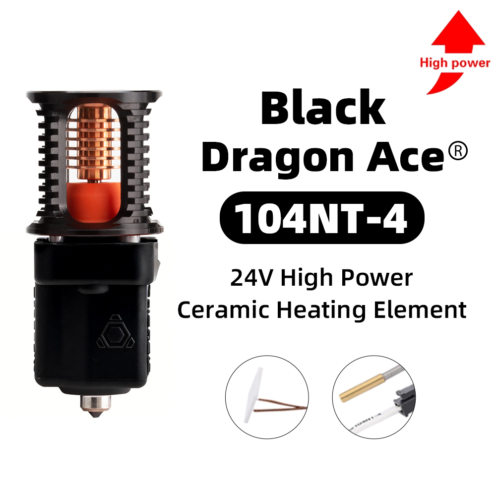 Dragon ACE ® Volcano Hotend  Dragon ACE ®  Hotend Upgrade High power