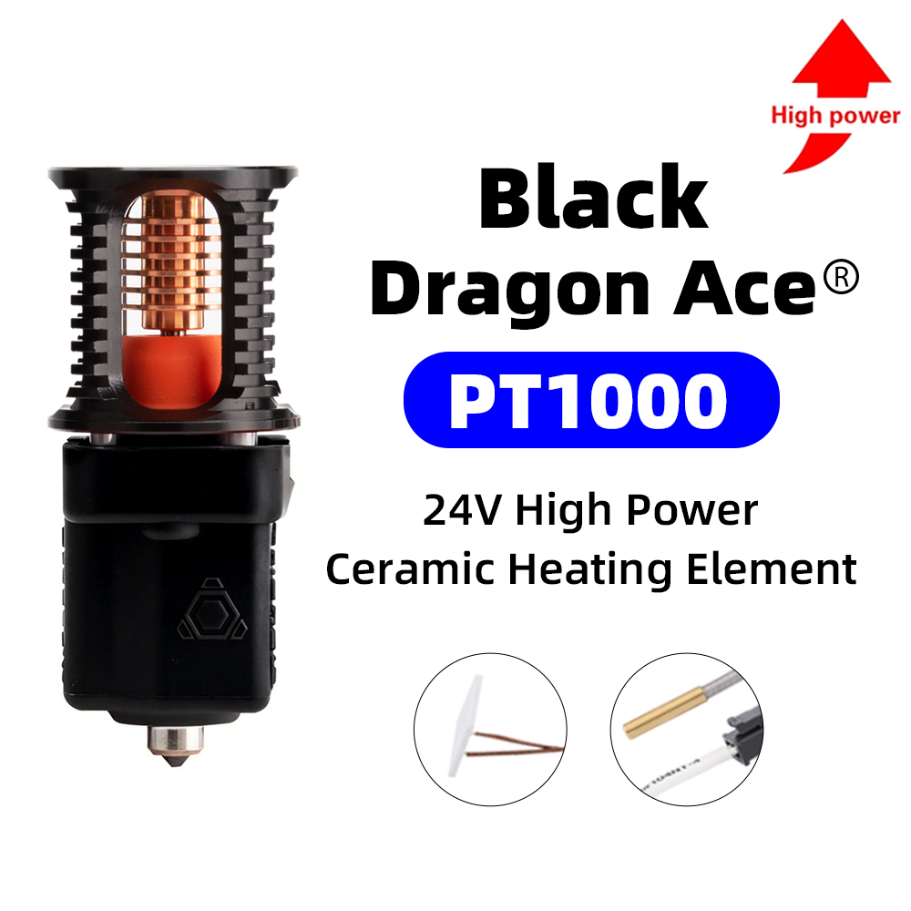 Dragon ACE ® Volcano Hotend  Dragon ACE ®  Hotend Upgrade High power