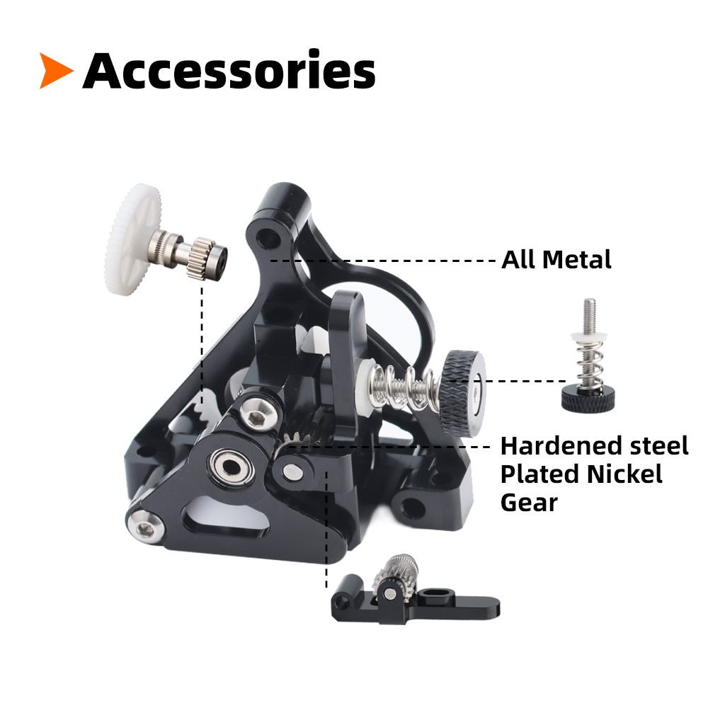 All Metal Sherpa Mini 10 Teeth Extruder