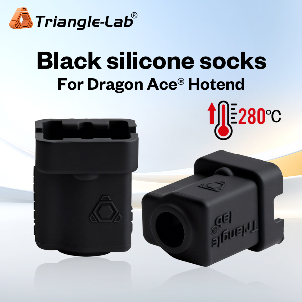 Dragon Ace®  black Silicone socks