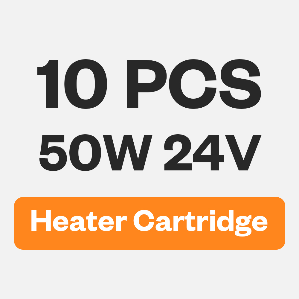 10 PCS 50W 24V Heater Cartridge