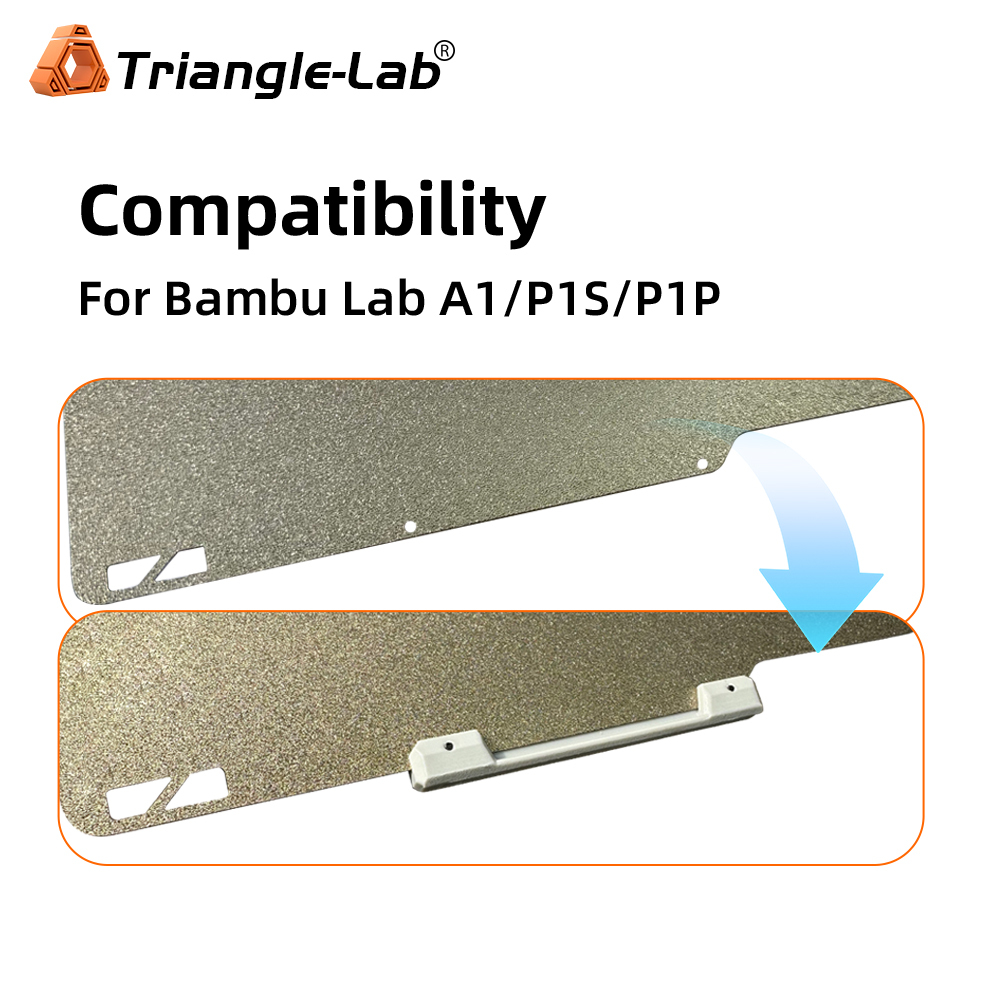 256x256mm PEI textured spring steel sheet for Swapmod A1