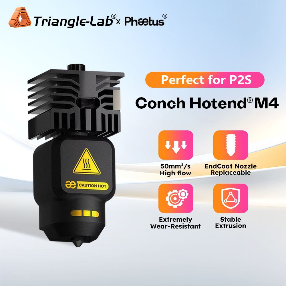 Conch Hotend®M4 For Bambu Lab P2S hotend