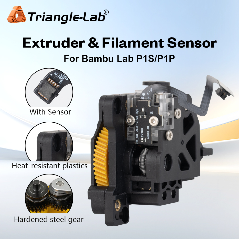 For Bambu Lab P1S P1P Extruder with filament Sensor