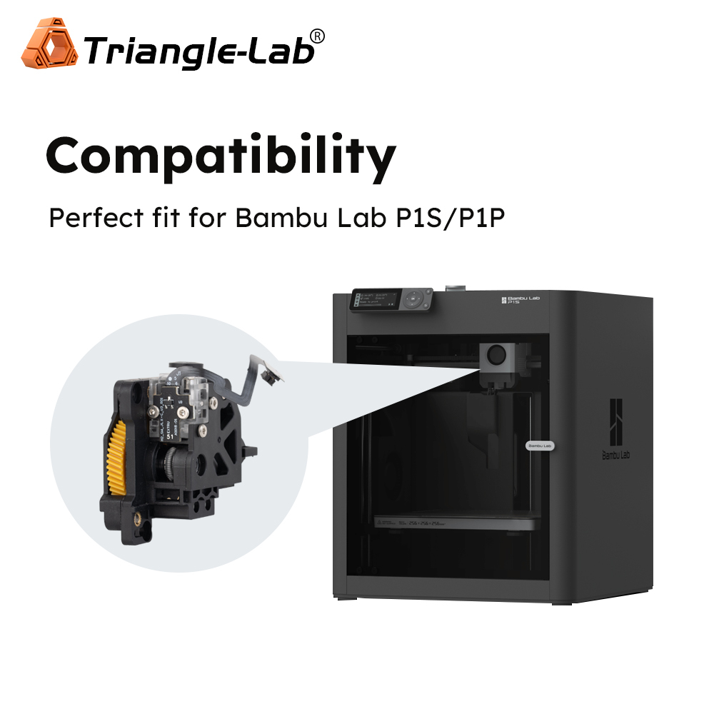 For Bambu Lab P1S P1P Extruder with filament Sensor