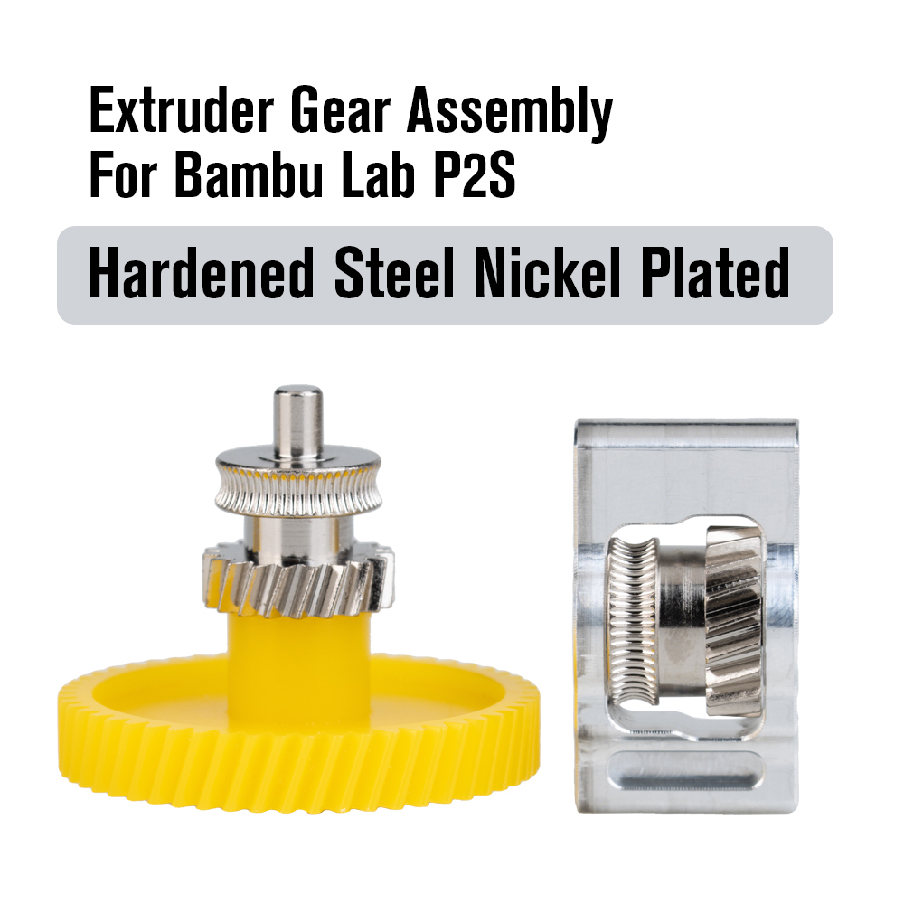 Extruder Gear Assembly For Bambu Lab P2S