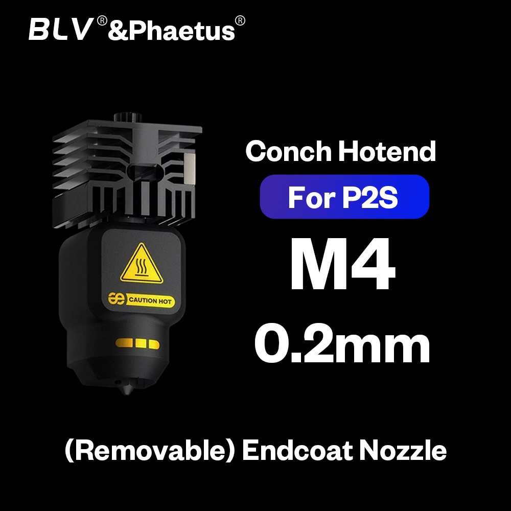 Conch Hotend ® M4 For Bambu Lab P2S hotend