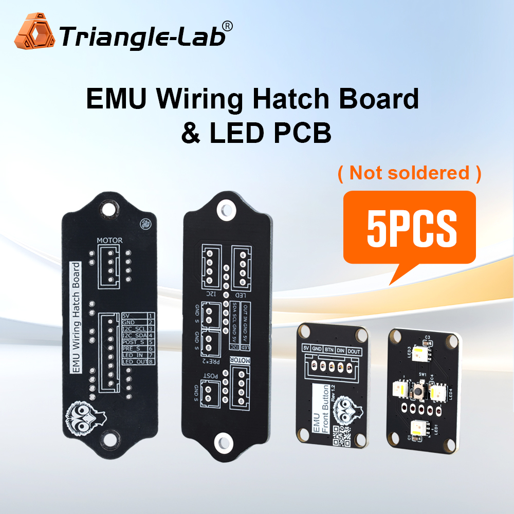 EMU Wiring Hatch Board & LED PCB