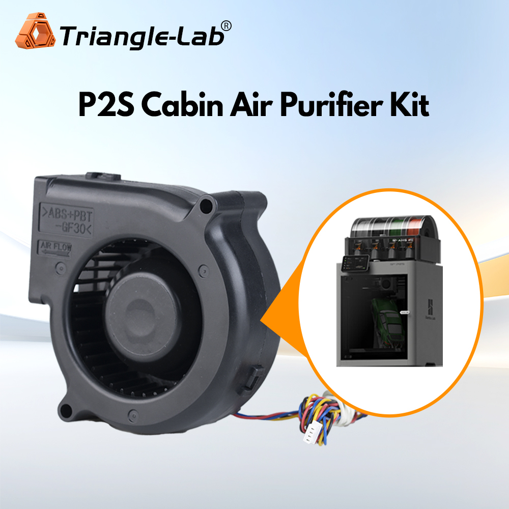Bambulab P2S Cabin Air Purifier with 7530 blower fan