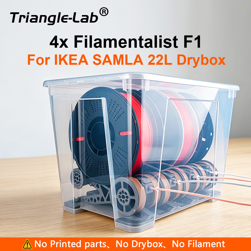Filamentalist F1 V0.2 4-Spool Passive Rewind Kit