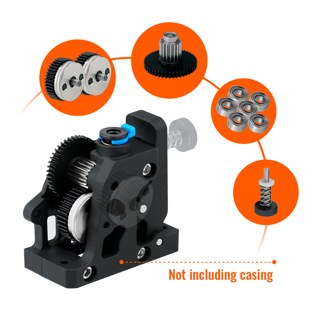 HGX-LITE Extruder Gear Kit Hardened Steel Reduction Gear