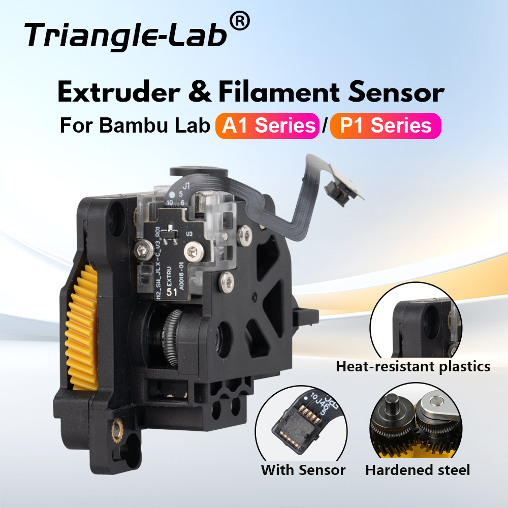 For Bambu Lab P1S P1P Extruder with filament Sensor