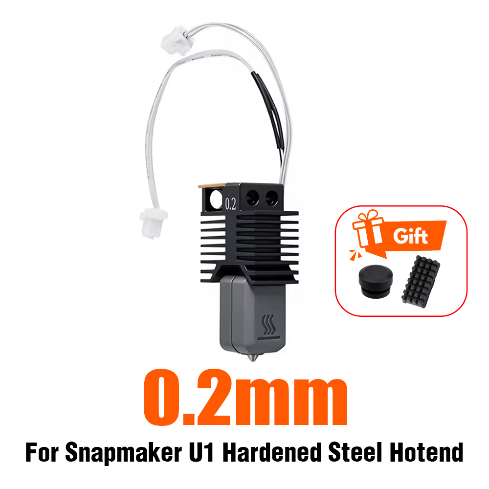 Hardened Steel Hotend Assembly For Snapmaker U1