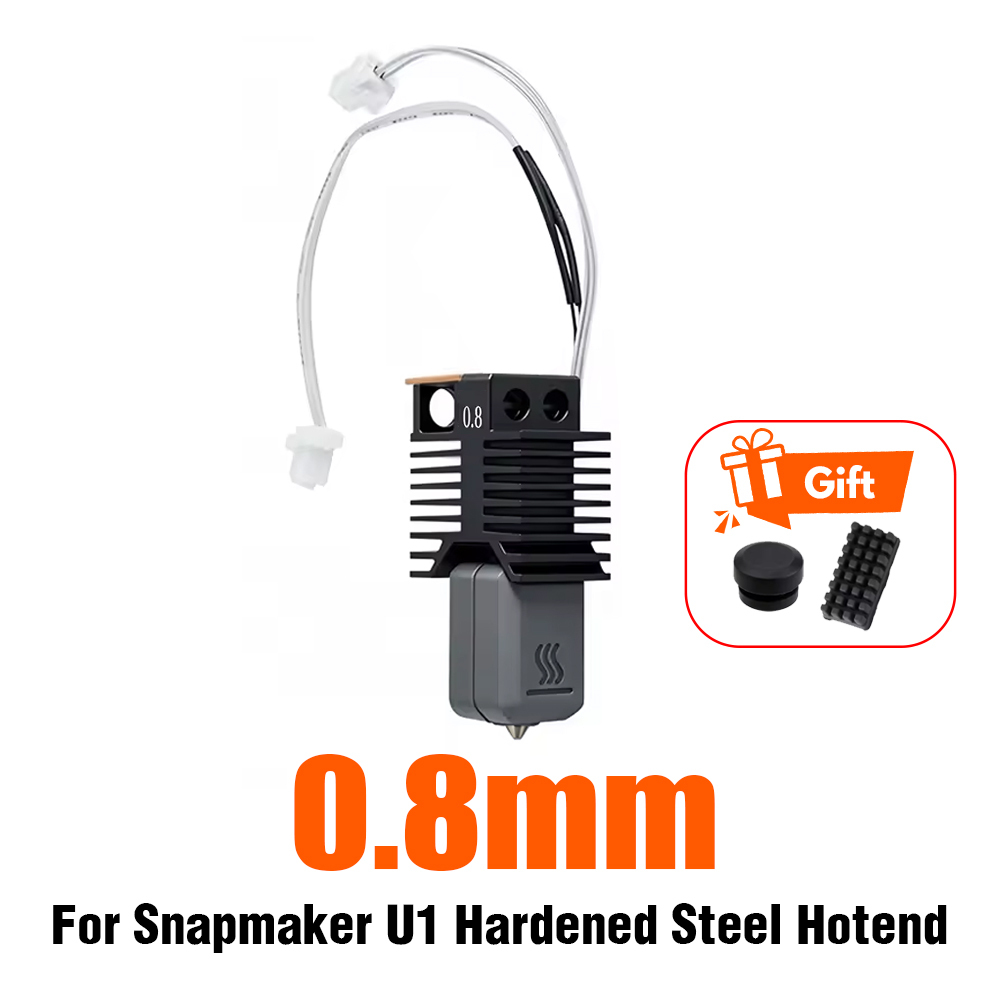 Hardened Steel Hotend Assembly For Snapmaker U1