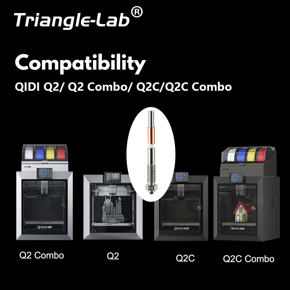 For QIDI Q2/Q2C Bimetallic Nozzle
